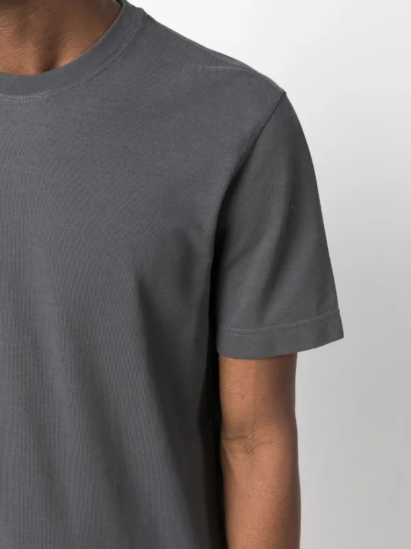 Tシャツ・カットソー Zanone T-shirts Grey Zanone round-neck short-sleeve T-shirt | Grey | FARFETCH GH