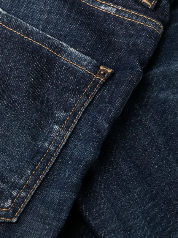 DSQUARED2 Dark Clean Wash Skater Jeans | Blue | FARFETCH