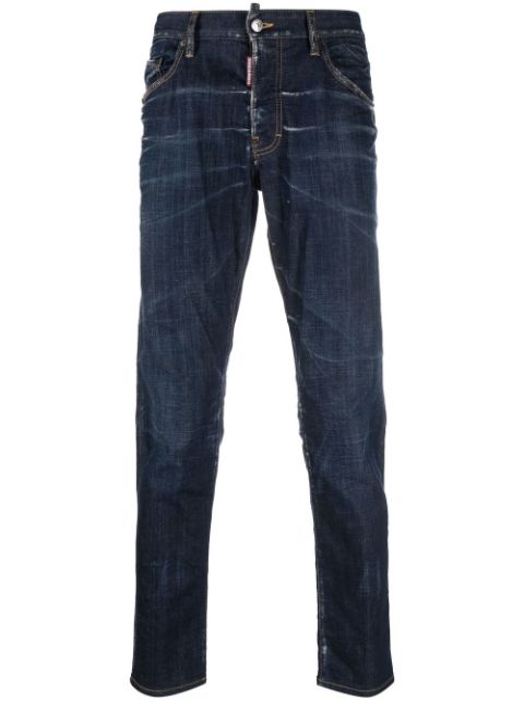 DSQUARED2 bleach-effect skinny jeans Men