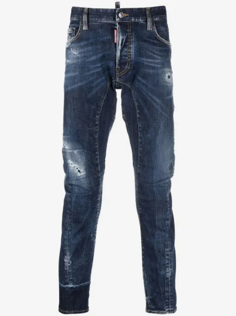 DSQUARED2 distressed skinny jeans