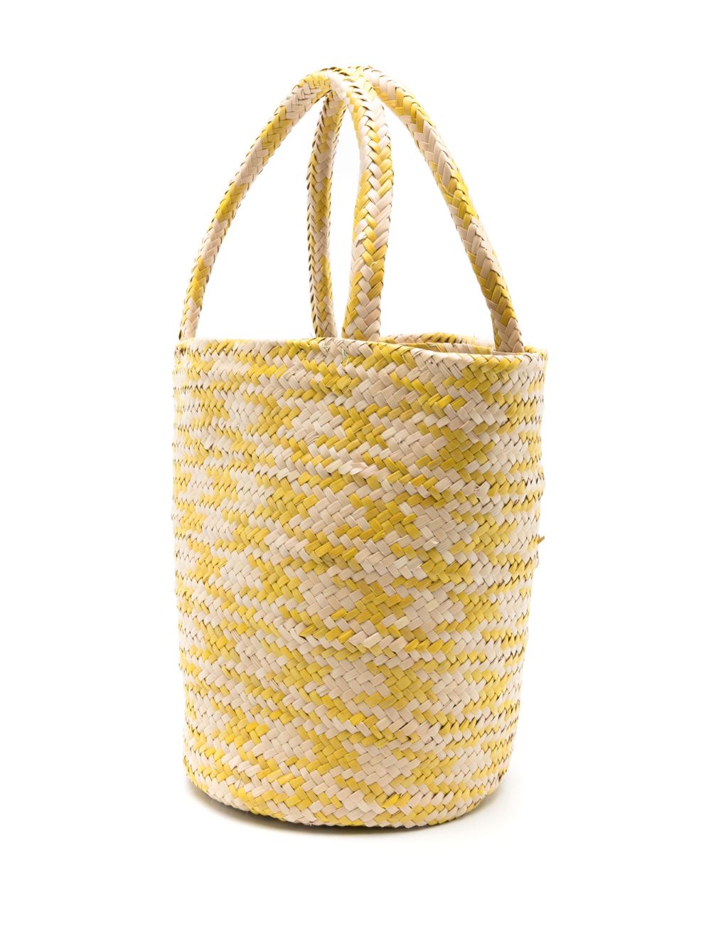 Shop Nannacay Lola Interwoven Bag In Neutrals