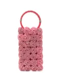 Nannacay Bessie circular-handles bag - Red
