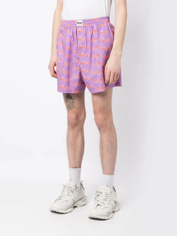 Natasha Zinko Angry ショートパンツ | パープル | FARFETCH JP