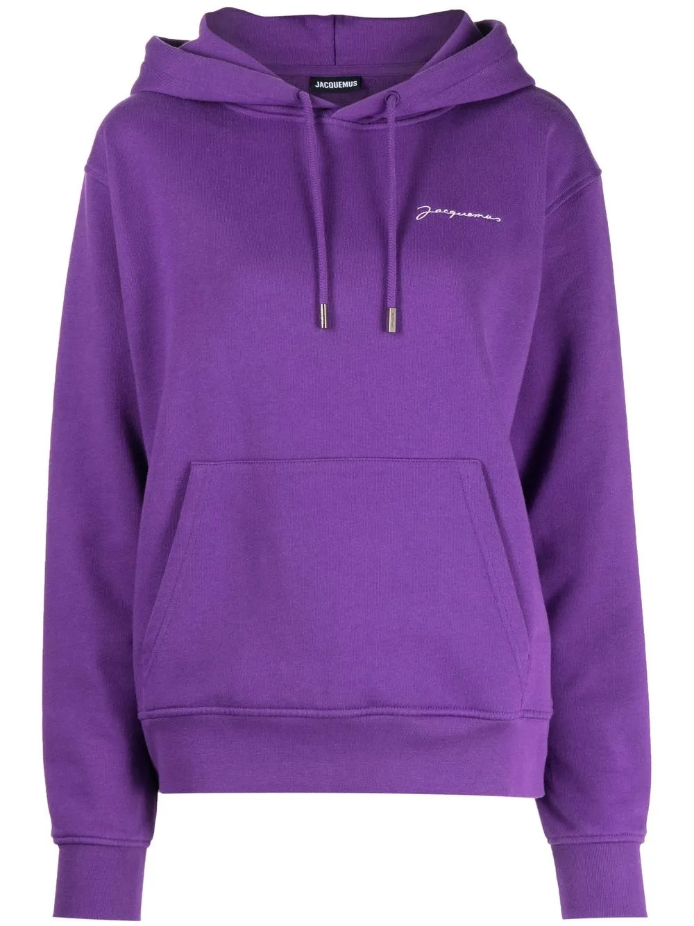 

Jacquemus Le sweatshirt Brodé organic-cotton hoodie - Morado