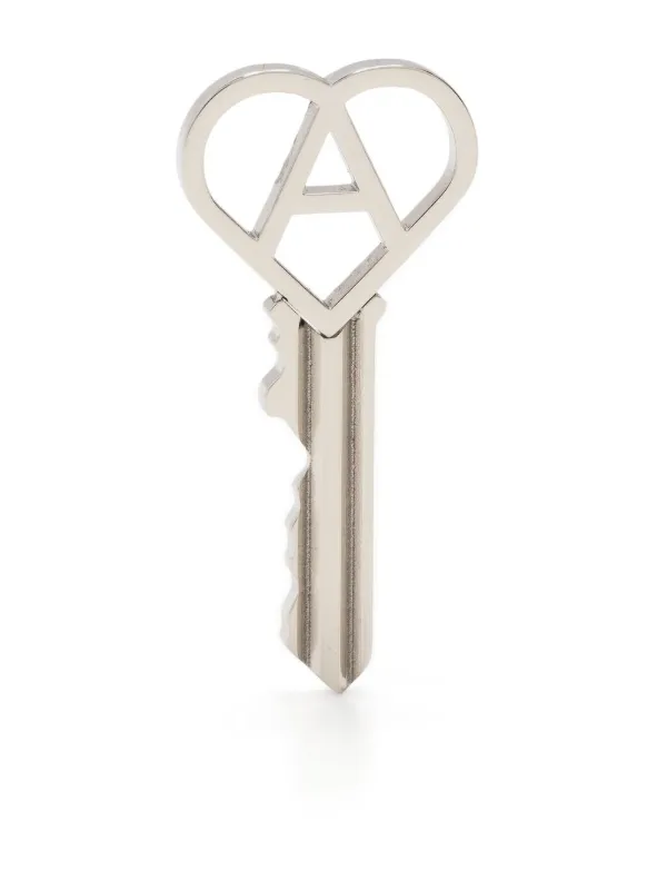 1017 ALYX 9SM - A heart charm earring - men - Steel - One Size - Silver