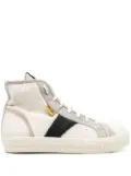 RHUDE panelled hi-top sneakers - Neutrals