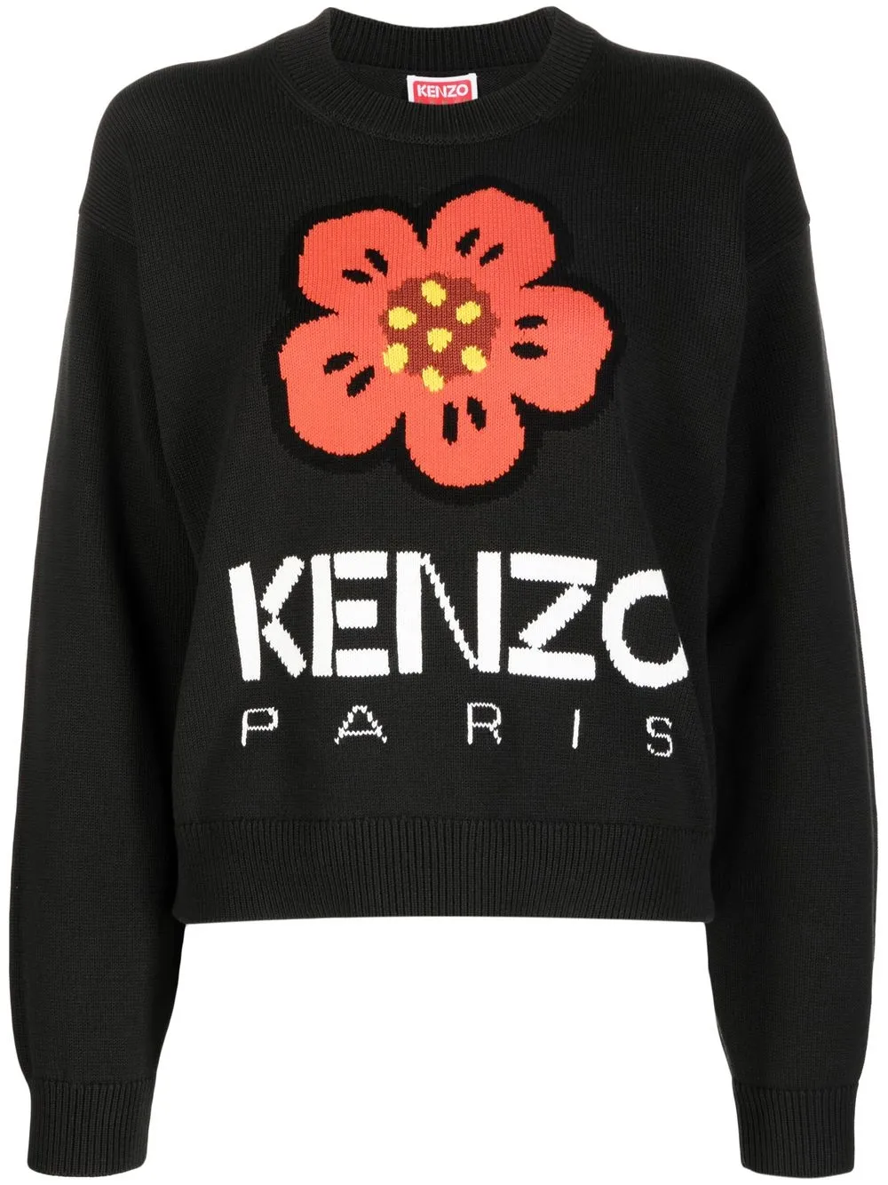 

Kenzo Boke Flower knitted jumper - Black