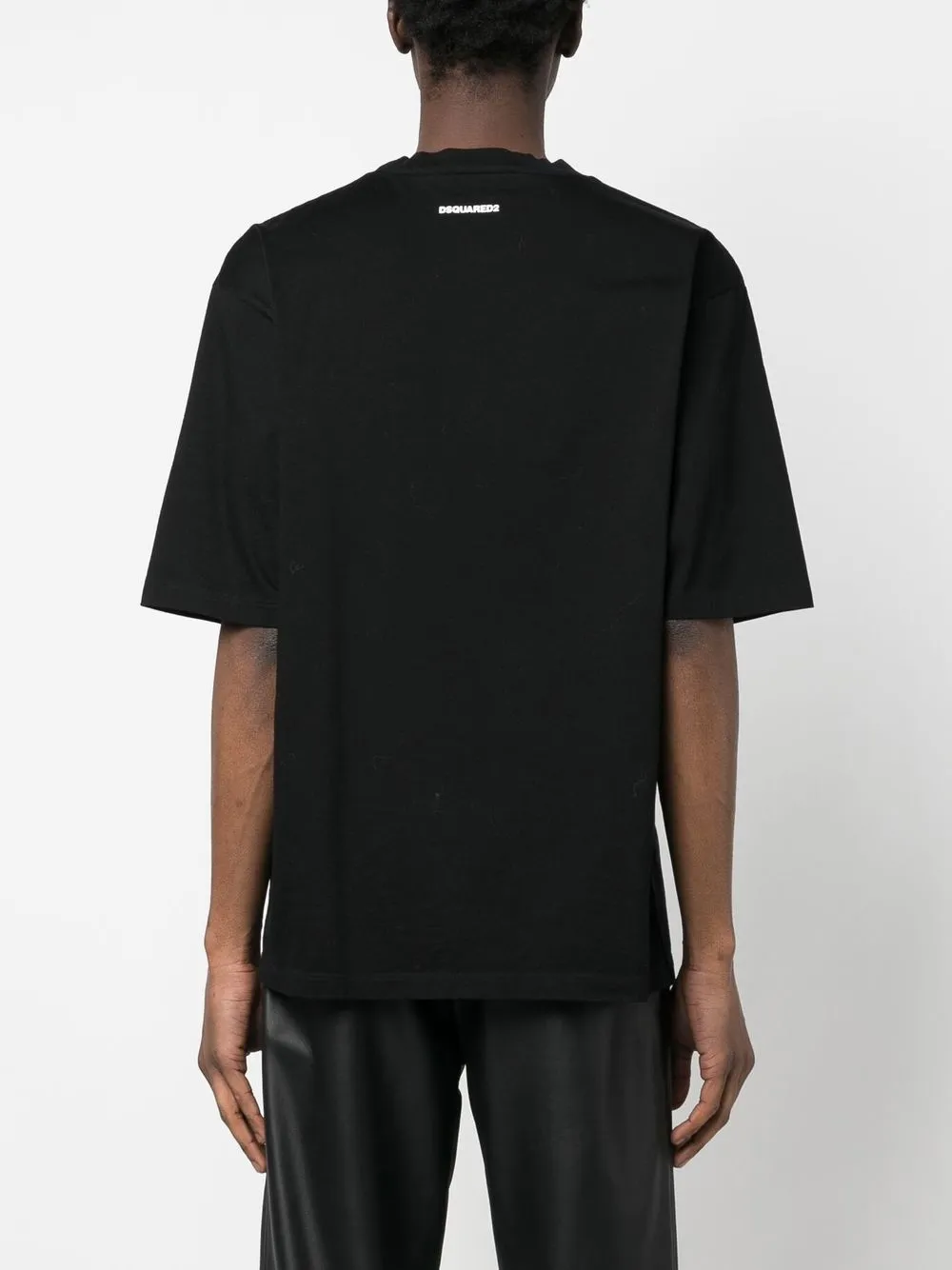 DSQUARED2 ブラック ICON Tシャツ＆ショートパンツ 24M