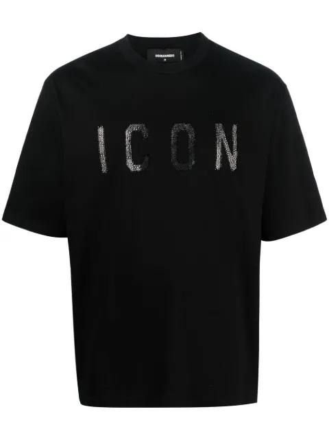 DSQUARED2 Icon-print cotton T-shirt