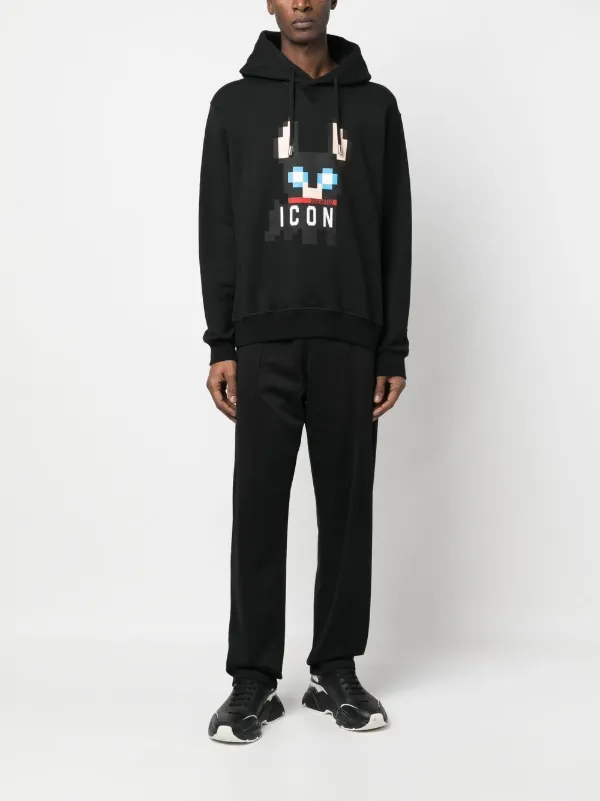 DSQUARED2 Icon パーカー | ブラック | FARFETCH JP