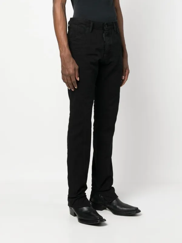 DSQUARED2 Icon straight-leg Jeans | Black | FARFETCH ID