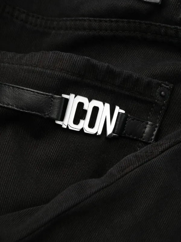 DSQUARED2 Icon straight-leg Jeans | Black | FARFETCH