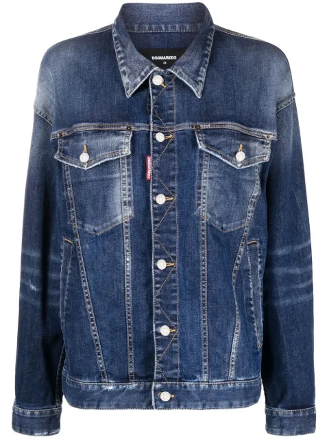 DSQUARED2 distressed denim jacket