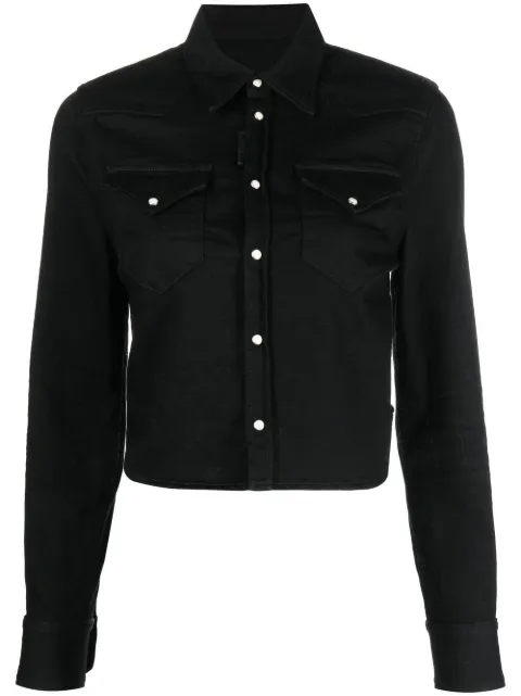 DSQUARED2 cropped denim shirt Women