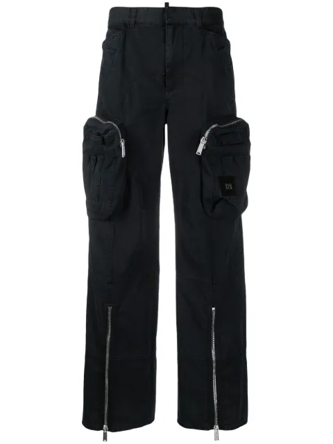 DSQUARED2 cotton cargo trousers Women