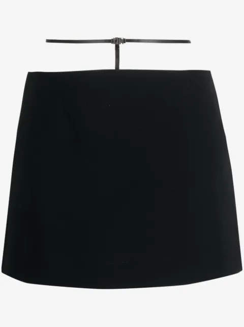 DSQUARED2 minijupe à détail de sangle
