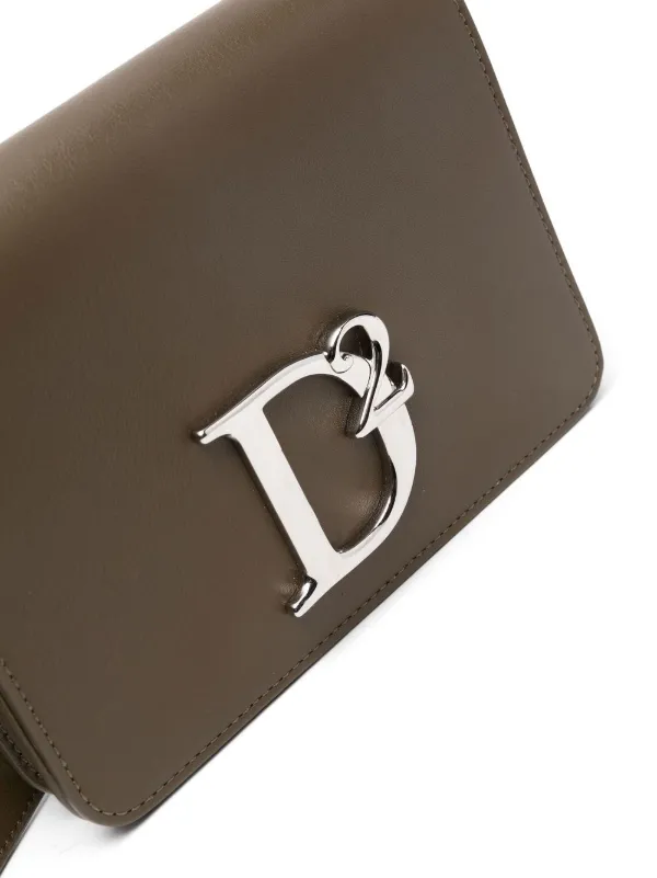 DSQUARED2 レザー ショルダーバッグ | グリーン | FARFETCH JP