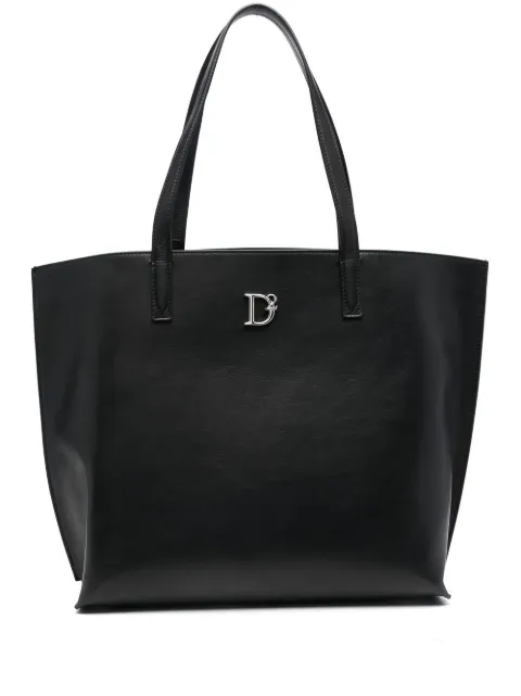 Dsquared2 logo-plaque tote bag
