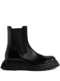 DSQUARED2 patent leather Chelsea boots - Black