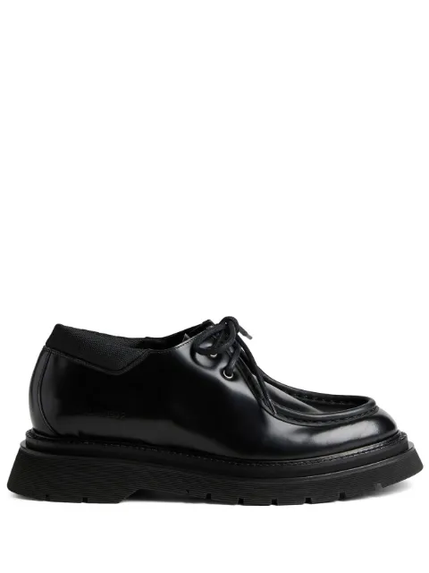 Dsquared2 lace-up patent leather loafers