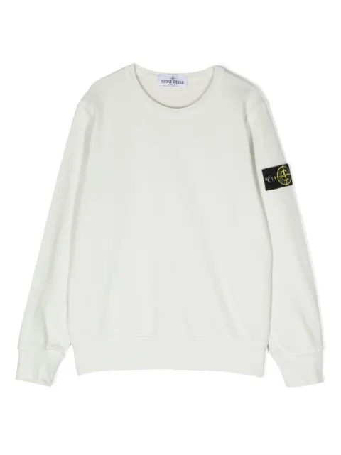 Stone Island Junior Compass-patch sweatshirt