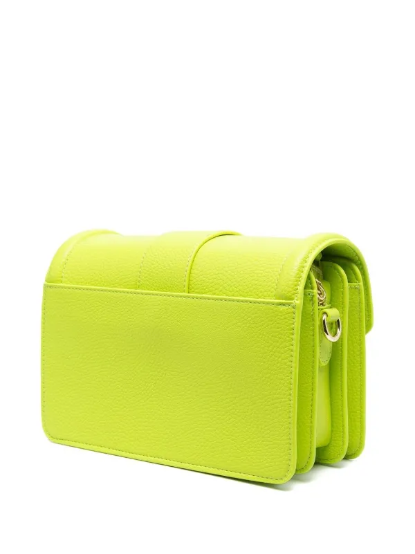 Versace Jeans Couture Baroque-buckle Shoulder Bag | Green Versace Jeans Couture Baroque-buckle Shoulder Bag | Green