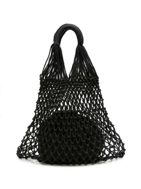 Nannacay Alessandra macramé tote bag