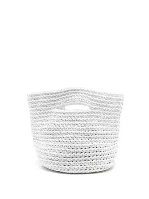 Nannacay Nirvana knitted small tote bag