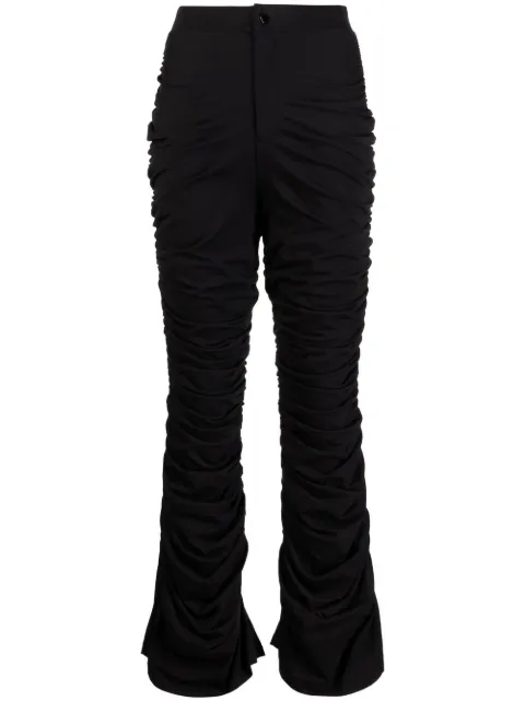 Natasha Zinko gathered-leg detail trousers