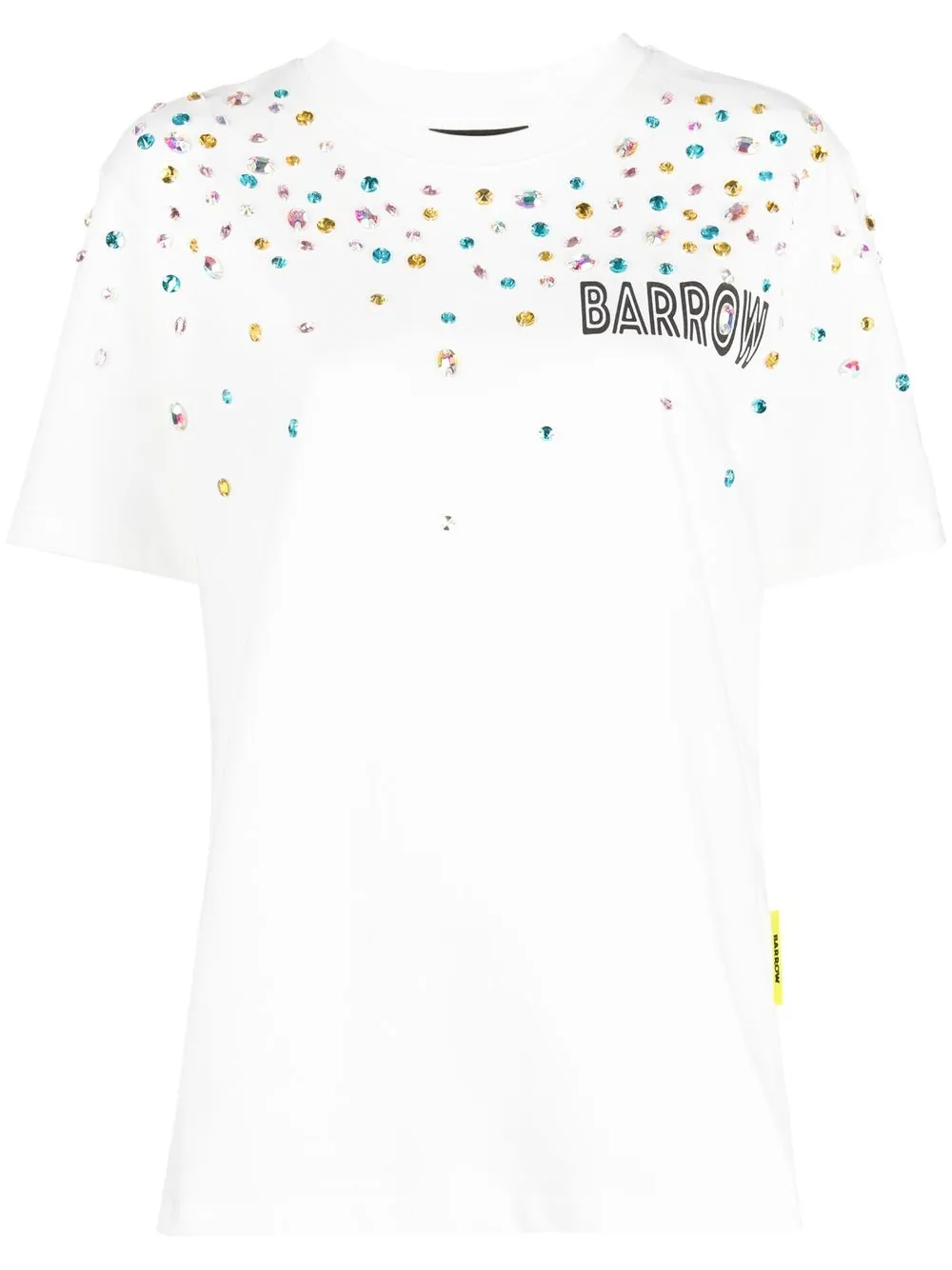 

BARROW playera con detalles de cristal - Blanco