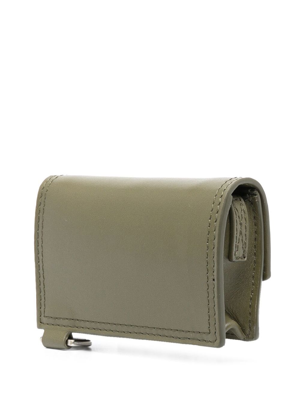 Jacquemus Le Porte Azur Leather Mini Bag In Green