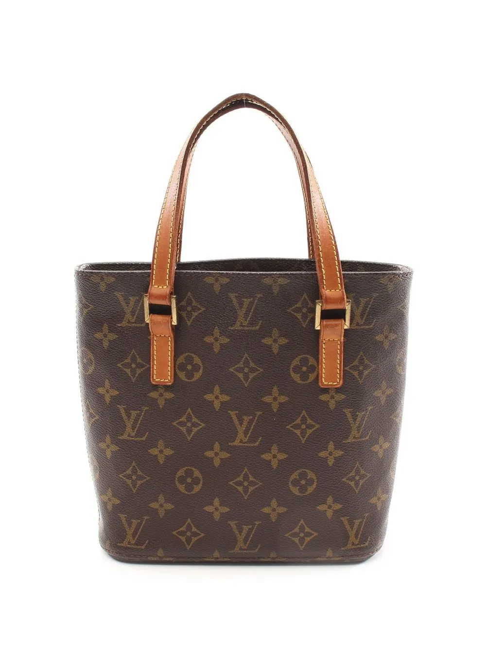 Pre-owned Louis Vuitton 2001 Vavin Pm Monogram Tote Bag In Brown