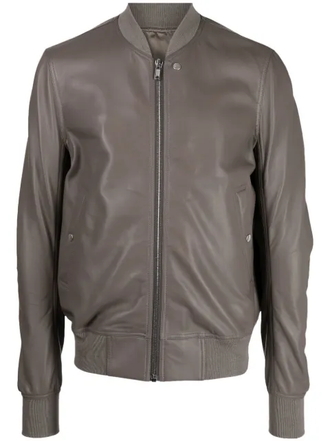 Rick Owens Flight leather bomber jacket