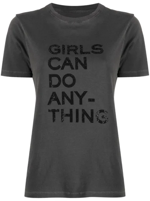 Zadig&Voltaire T-Shirt mit Slogan-Print