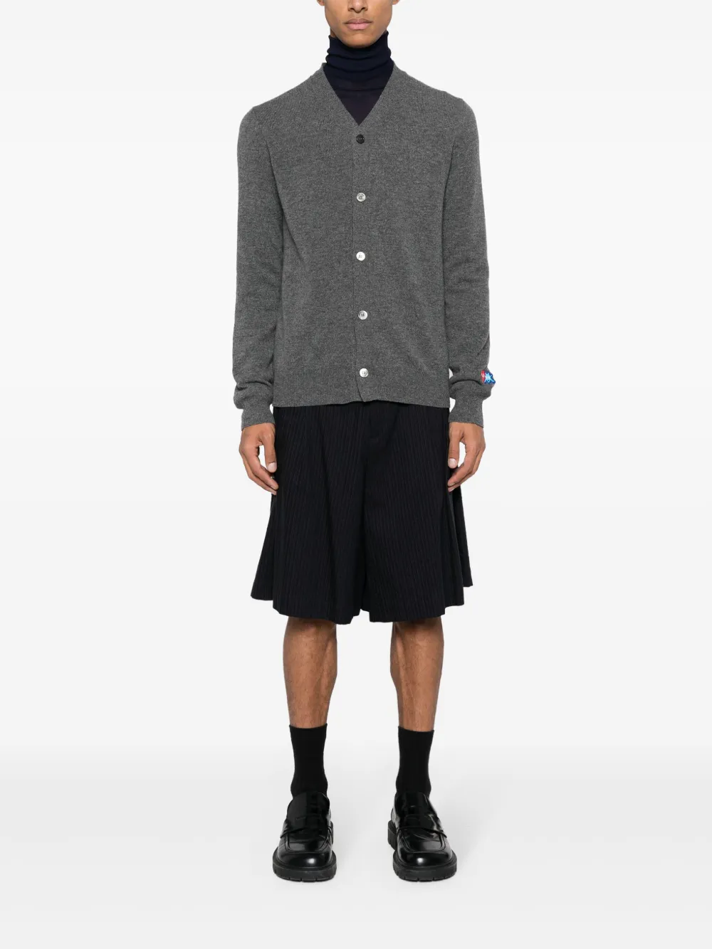 Comme Des Garçons Play P1N088 3 - MEDIUM GRAY - Grijs