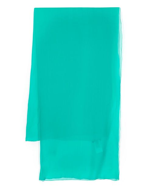 Alberta Ferretti lightweight long silk scarf