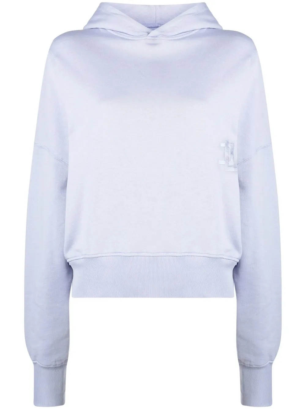 Jacob Lee embroidered-logo cotton hoodie