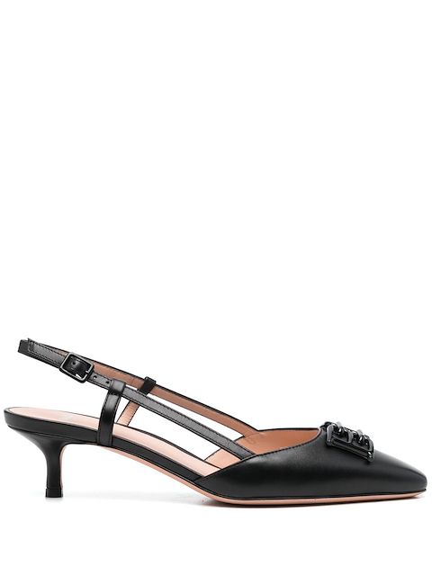 Bally Eva 50mm leather pumps 