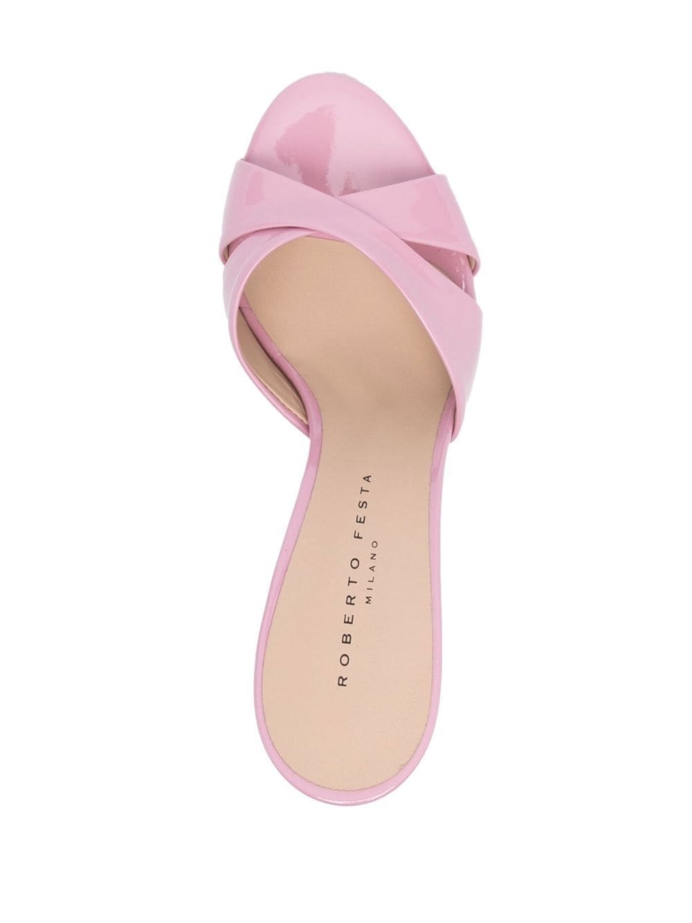 Shop Roberto Festa Slip-on Sandals In Pink