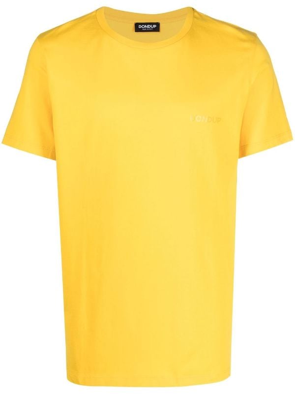 DONDUP tone-on-tone Logo Cotton T-shirt - Farfetch