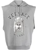 Versace hooded tank top - Grey