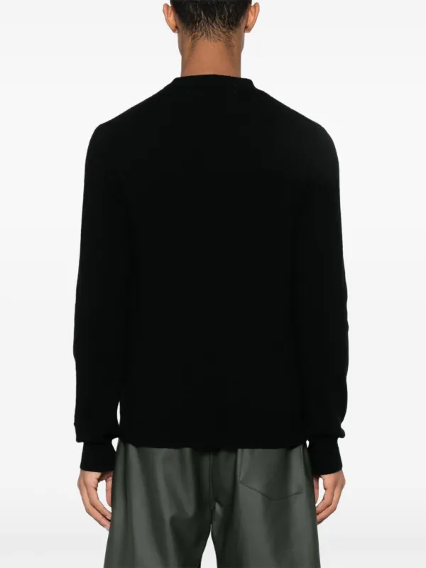 Comme Des Garçons Play x The Artist Invader Wool Cardigan | Black