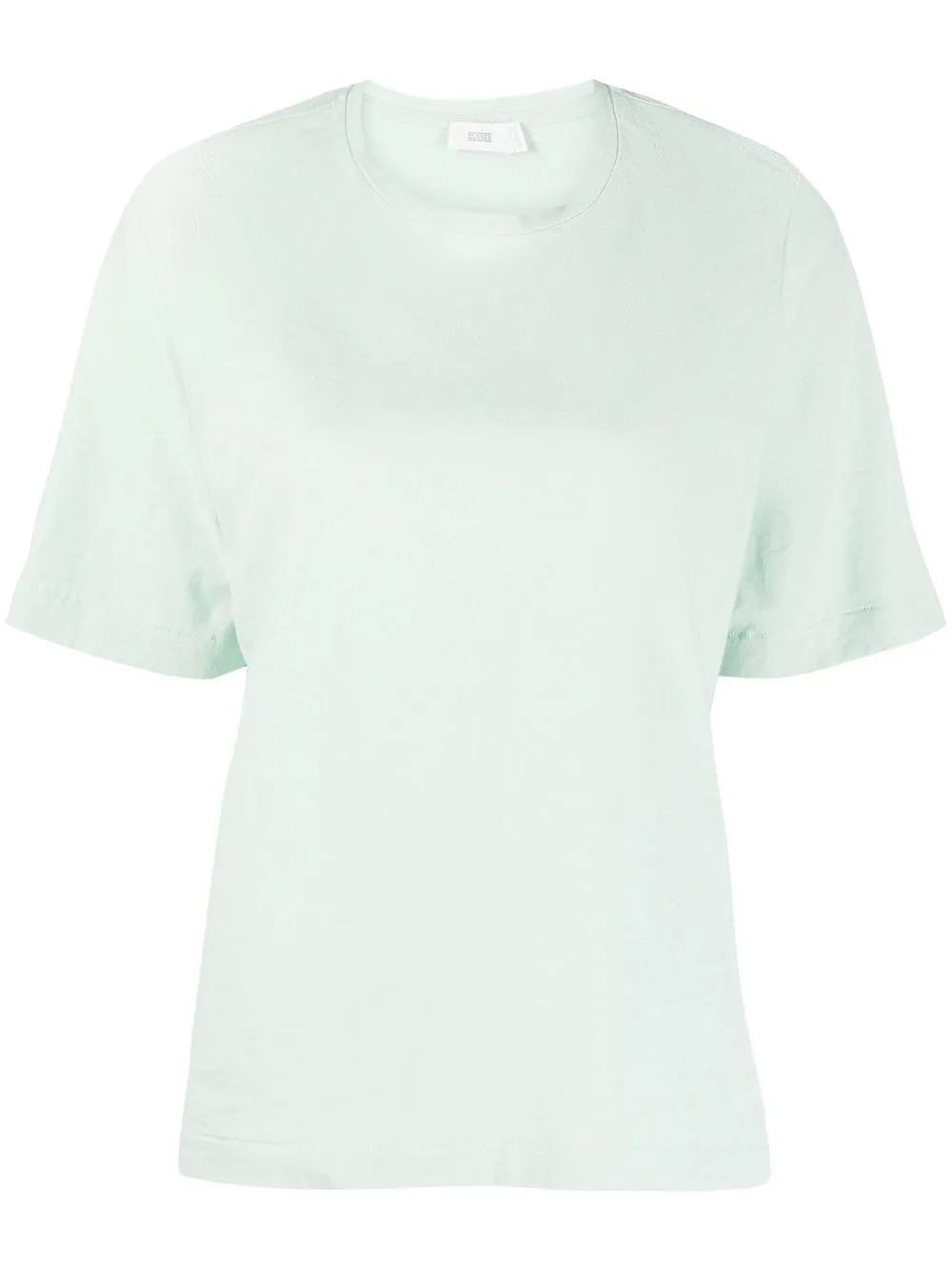 

Closed crew neck short-sleeved T-shirt - Green