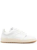 Closed low-top lace-up sneakers - White