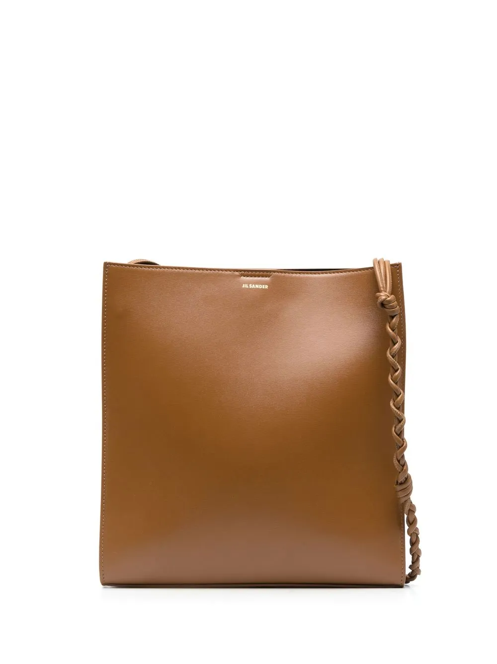 

Jil Sander embossed-logo detail shoulder bag - Brown