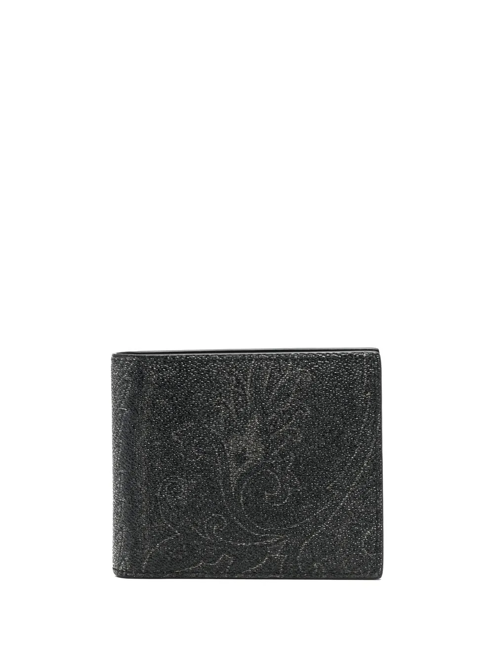 

ETRO paisley-print bi-fold wallet - Black