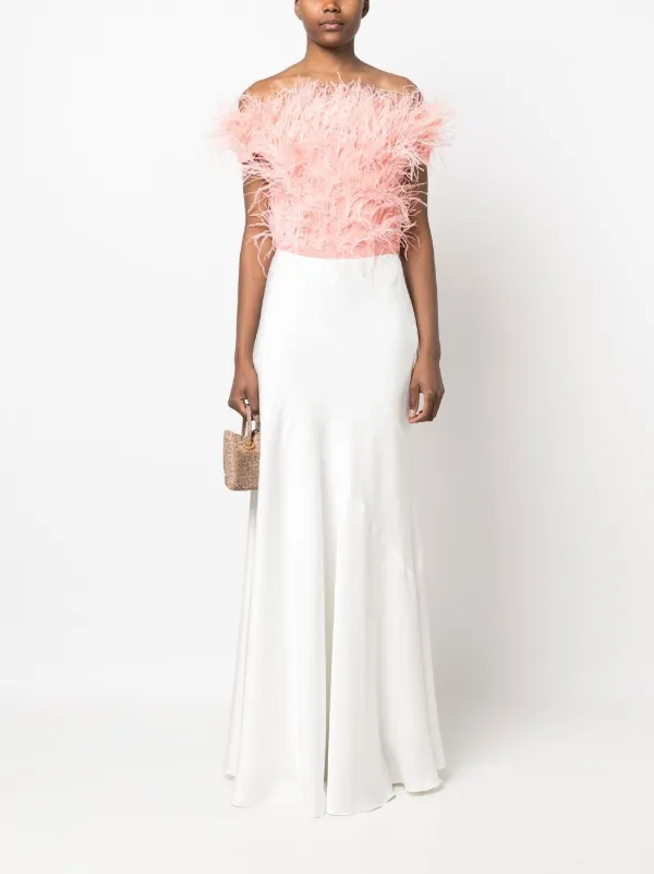 Cult Gaia A-line Long Skirt | White | FARFETCH