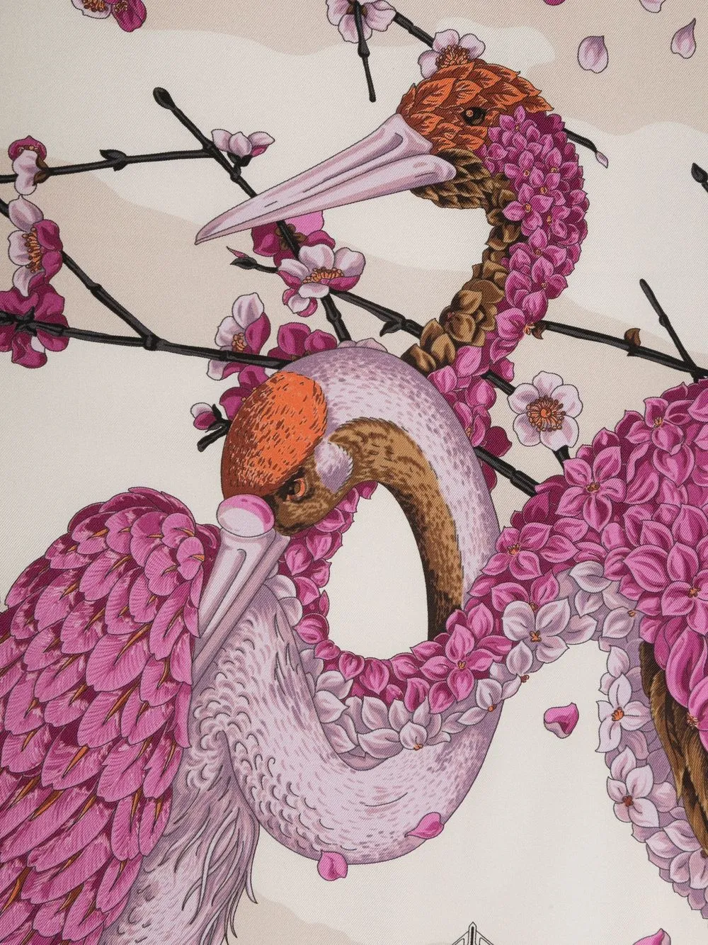 Image 2 of Ferragamo Aironi print silk scarf