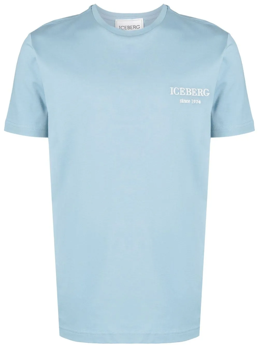 

Iceberg playera con logo bordado - Azul