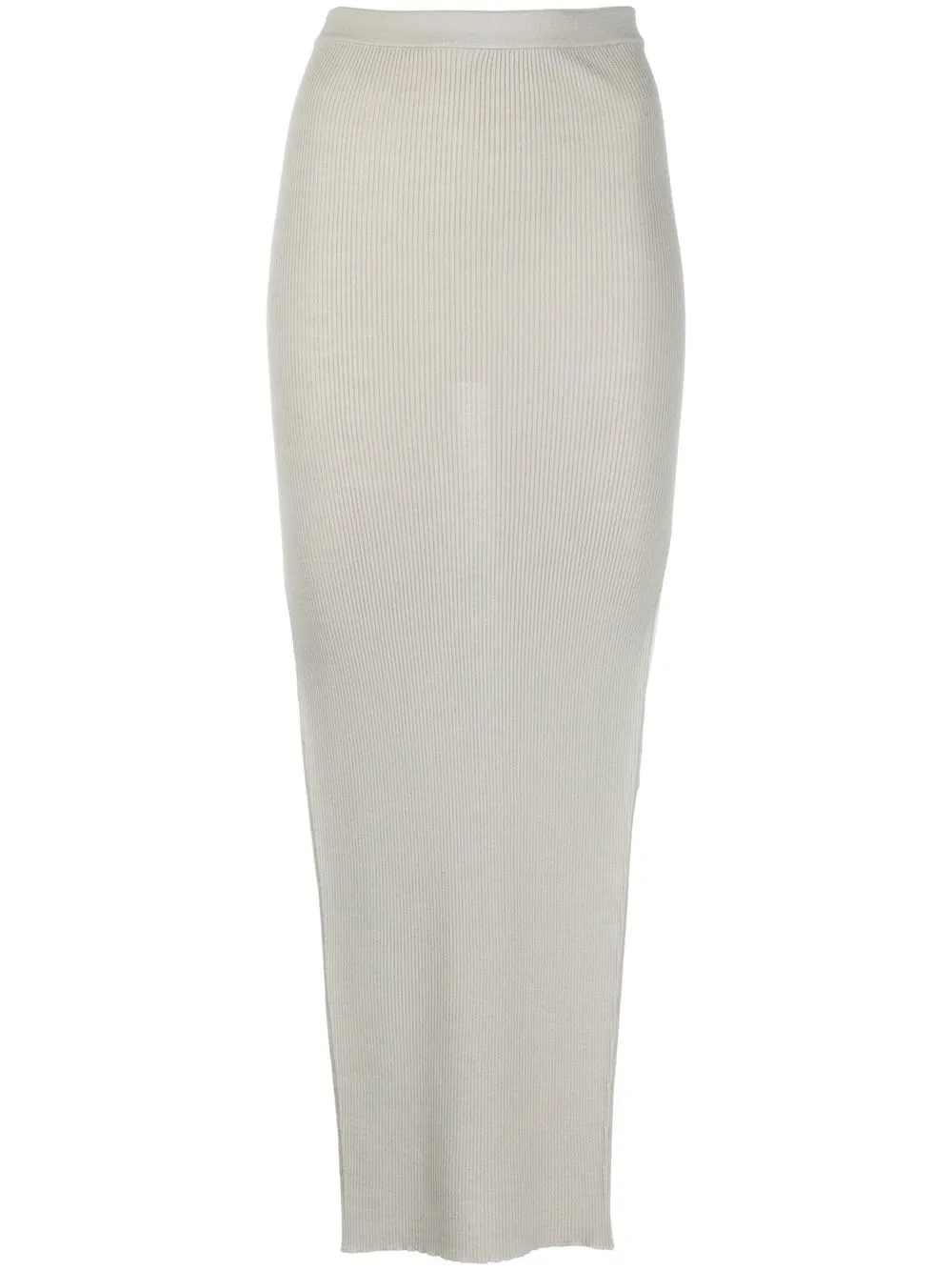 

Rick Owens virgin-wool knitted skirt - Neutrals